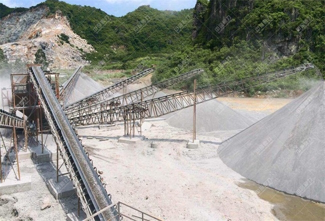 碎石廠現場